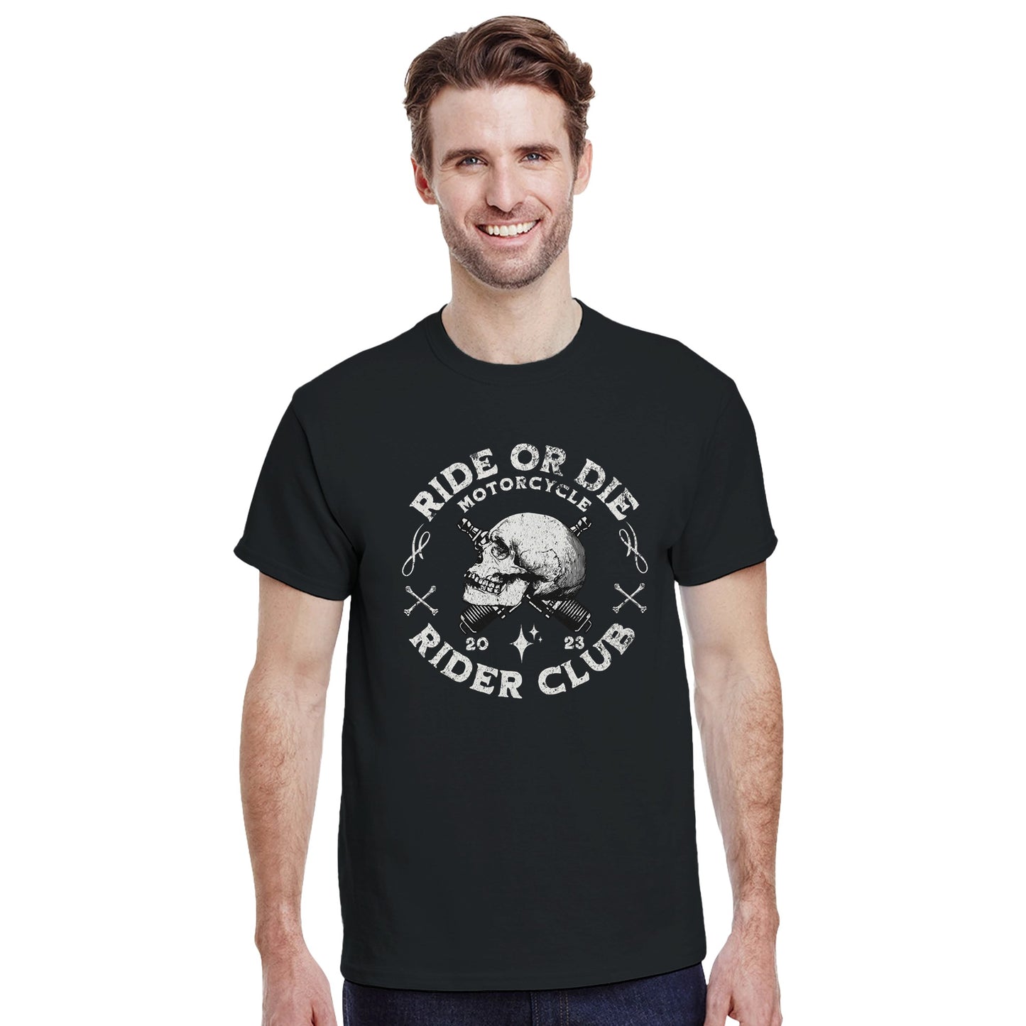 Urban Palm Trees️
Men's Motorcycle Club Graphic T-Shirt - Soft Cotton Blend Tee in Yellow, Blue, Yellow, Grey, Orange, Green, Red, Black | Sizes S-5XL