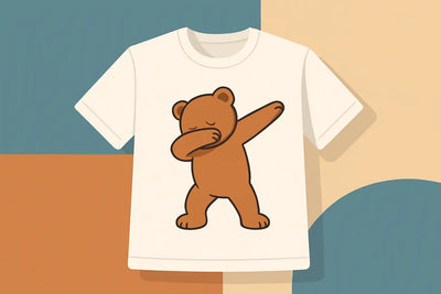 Dab Teddy Bear T-Shirt: Big Energy, Easy Fit