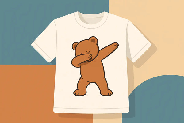 Dab Teddy Bear T-Shirt: Big Energy, Easy Fit