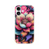 Mandala Flower iPhone case with colorful floral design, slim protective cover for iPhone 16-13.
