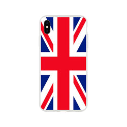 Union Jack flag iPhone case, slim protective cover for iPhone 13-16