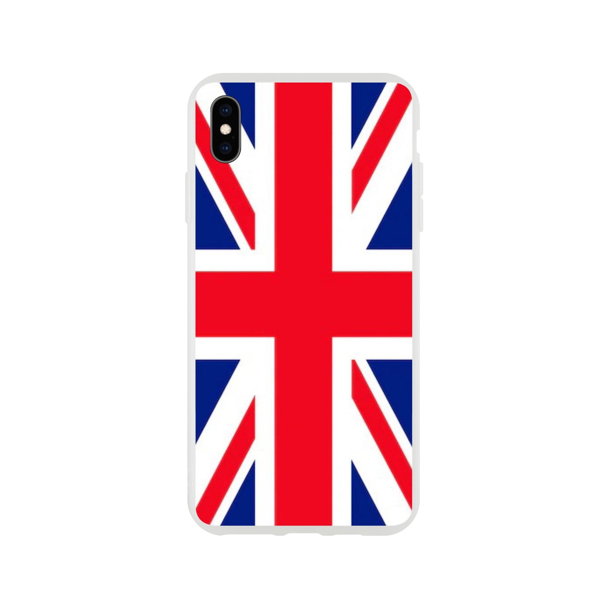iPhone case with Union Jack design on a white background 18