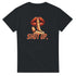 Black Lips graphic T-shirt with a finger to lips and SHUT UP text.