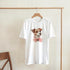 Puppy Lovers T-Shirt for Women – Vintage Cute Summer Top