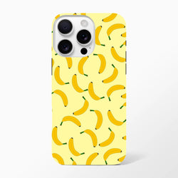 Yellow Banana Tough iPhone Case featuring a playful fruit pattern for playful energy and secure daily carry protection.