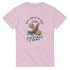 Pink Happy Hour women's graphic T-shirt with tropical cocktail, lemon slices, Cocktails & Drinks, cotton blend.