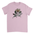 Light pink women's graphic tee with You Matter slogan and floral bloom design.