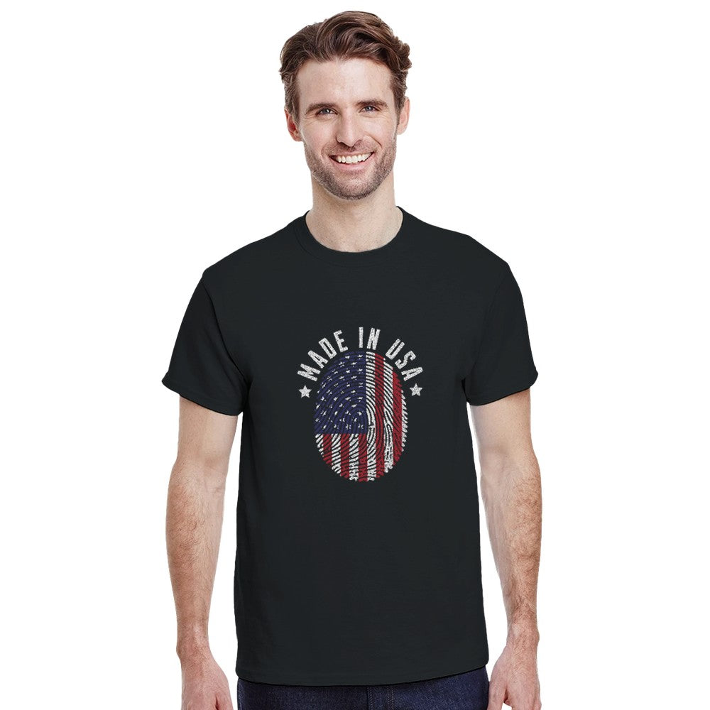 Urban Palm Trees
Men's Made In The USA Graphic T-Shirt - Soft Cotton Blend Tee in Grey, Green, Blue, Red, Black | Sizes S-5XL