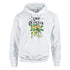 Lemon women's hoodie in white with lemon-tree graphic; cotton-blend pullover, sizes S-XL.