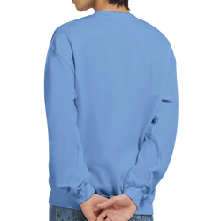 Blue Wanted Teddy Bear men's graphic sweatshirt back view, soft cotton blend, sizes S–XL
