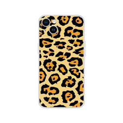 Classic leopard print iPhone case for iPhone 13-16 with retro animal pattern
