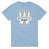 Light blue women's graphic T-shirt featuring a large W logo, Washington University text, and a Class of 1997 banner.