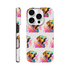 Cool Dog Phone Case Tough Protective Cover iPhone 16 15 14 13 with dual-layer wraparound print of a dog in sunglasses