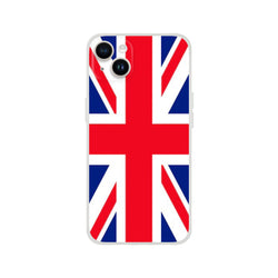 Union Jack iPhone case slim protective cover for iPhone 16 15 14 13 with bold British flag design