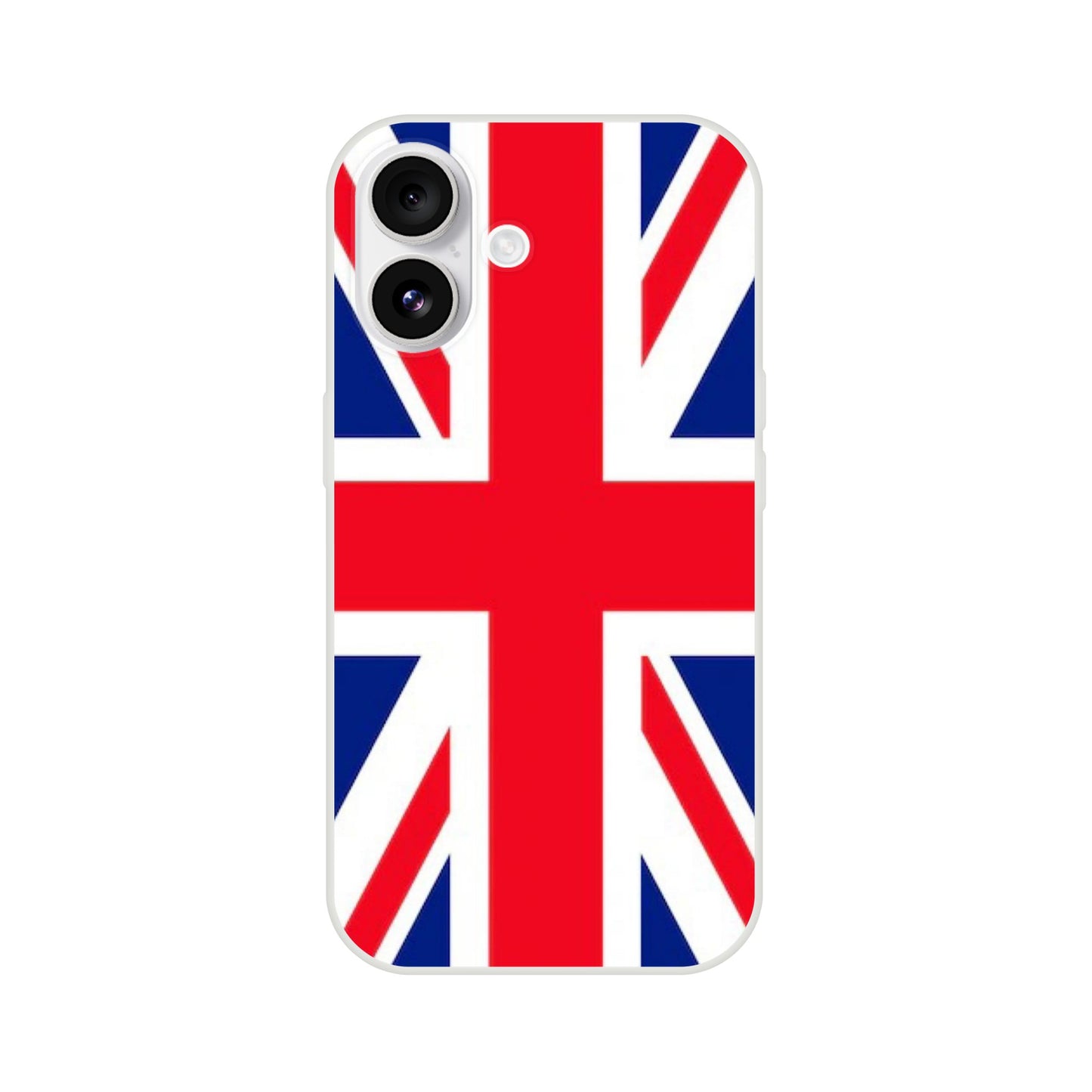iPhone case with Union Jack design on a white background 5