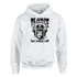 White hoodie featuring TRANCE GORILLA graphic with a gorilla wearing headphones and bold text.