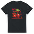 Black women's graphic T-shirt with red cherries and 'How Sweet The Taste' text, 'Sweetness in Every Bite' slogan.