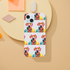 Gent Dog tough protective case for iPhone 16/15/14/13 featuring a wraparound, glossy neon dog collage with sunglasses.