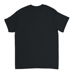 Black California Beach women's graphic T-shirt, back view, soft cotton blend.