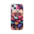 Mandala floral iPhone case with vibrant boho design, slim protective cover for iPhone 16/15/14/13