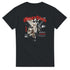 Black Gothic Guardian Angel graphic tee with white angel illustration and red Gothic text on front.