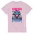 Pink Monkey DJ graphic T-shirt with headphone-wearing ape and Future Beats Evolution text.