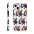 British Bulldog skateboard wraparound case for iPhone 16/15/14/13; dual-layer protection, glossy finish.