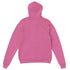 Washington University women's cotton-blend hoodie in pink, back view, sizes S–XL.