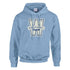 Washington University women's cotton-blend hoodie in light blue with large W varsity graphic, sizes S-XL.
