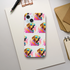 Dog-pattern tough protective phone case with wraparound print for iPhone 16-13