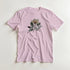 Pink women's T-shirt with You Matter slogan and floral graphic on front, soft cotton blend.