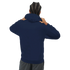 Car Jumper JDM Hoodie navy blue, soft 50/50 cotton-poly blend, double-lined hood, front pouch pocket.