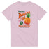 Pink Pineapple graphic women's T-shirt, soft cotton blend, crew neck, short sleeves, bold pineapple art.