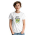 White women's graphic T-shirt featuring a lemon branch illustration and "Lemon Quencher" label.