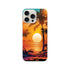 Tropical Sunset iPhone Case with palm trees at sunset, a slim protective cover for iPhone 16-13.