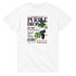 Grapes women's graphic tee in white cotton blend with a grape cluster and retro label design, sizes S–XL.