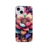 Colorful mandala floral iPhone case with vibrant petals, slim protective cover for iPhone 16, 15, 14, 13