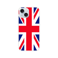 Union Jack iPhone case with slim protective cover for iPhone 16, 15, 14 and 13