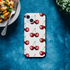 Lucky Cherries tough protective phone case with wraparound cherry pattern for iPhone 13–16