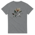 Gray heather women's graphic tee with You Matter slogan and magnolia blossom design