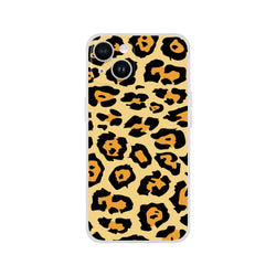 Classic leopard print iPhone case for iPhone 13–16 with retro animal print design.