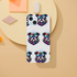 Colorful bulldog heads with sunglasses on a glossy, dual-layer wraparound phone case for iPhone 13-16
