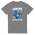 Gray Teddy Bear graphic tee featuring a blue bear, money bags, and WANTED DEAD OR ALIVE text.
