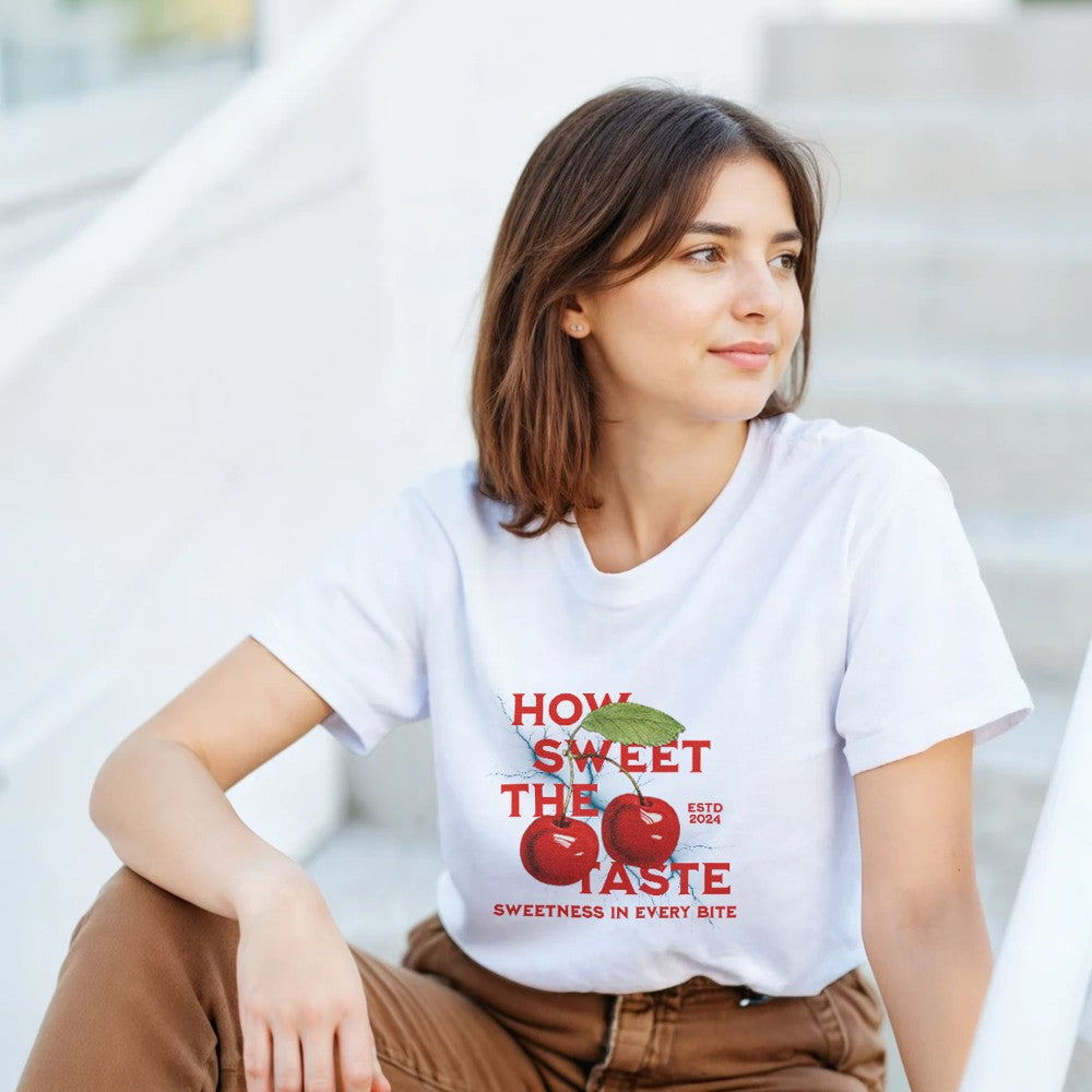 Cherry graphic T-shirt product image