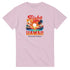 Pink Island Breeze Hawaii T Shirt with Aloha Paradise Island sunset and palm trees graphic.