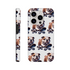 British Bulldog dual-layer protective phone case for iPhone 16/15/14/13 with wraparound bulldog pattern.