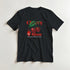 Black women's graphic tee with red cherries, green leaf, and Cherry Blaze logo.