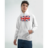 Men's Union Jack Hoodie, 50/50 cotton-poly, sizes S to XL, bold Union Jack graphic with Make Britain Great Again text