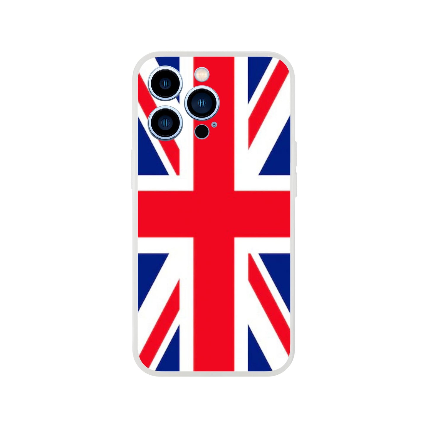 iPhone case with Union Jack design on a white background 6
