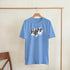 Blue Hype men's graphic T-shirt with bold white logo on front, cotton blend, sizes S to XL.